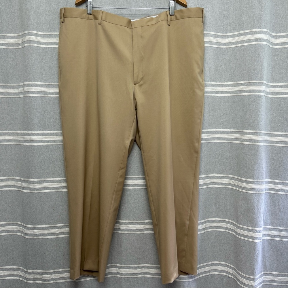Ben Silver Charleston Men’s Made In Italy Tan Wool Pants  44X28